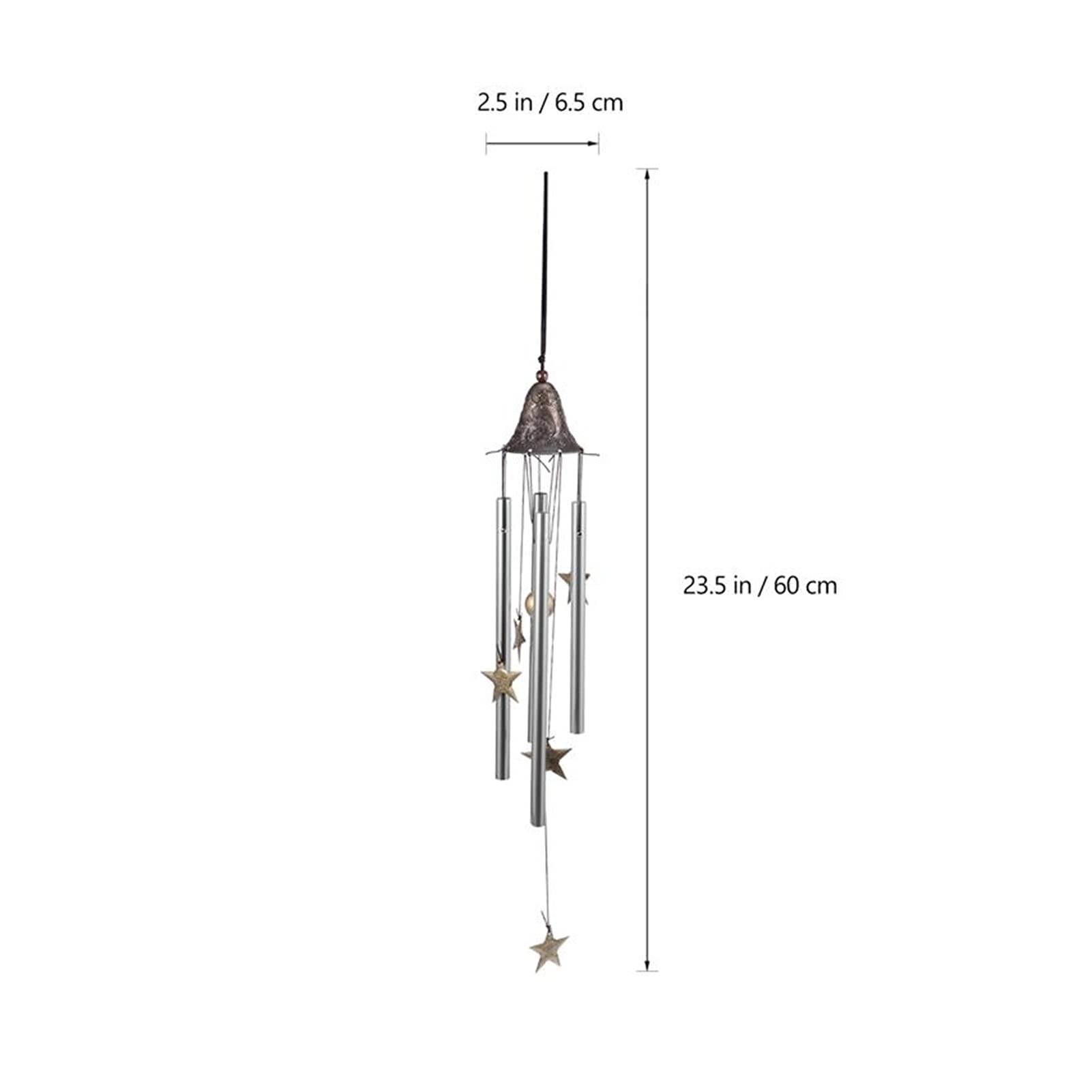 Elegant Wind Chimes for Home Decor - Handcrafted Hanging Pendant with Melodic Tones | Perfect for Garden, Patio, Porch & Indoor Spaces