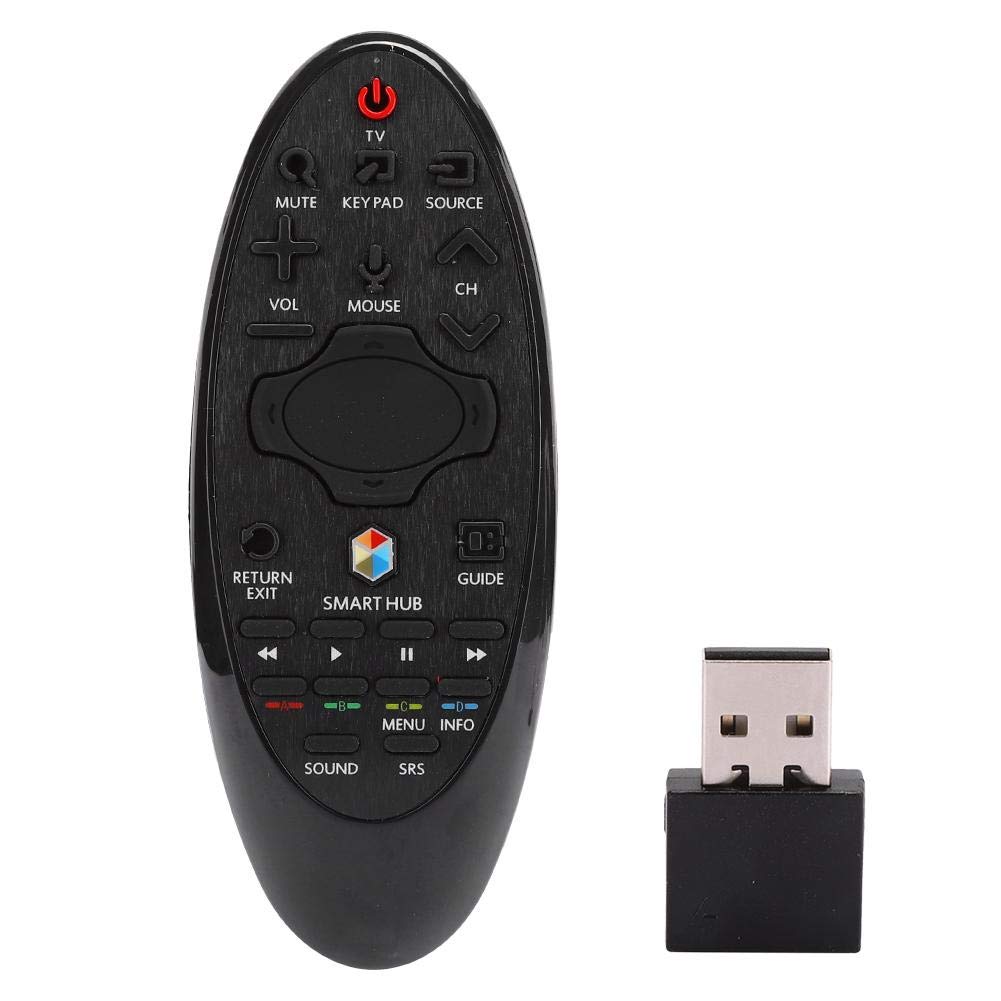 Demeras Large Button TV Remote Control - Durable, Portable & High Sensitivity Replacement for Smart TVs - Perfect for Elderly & Low Vision Users