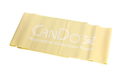 CanDo Pre-Cut Exercise Bands for Strength Training, Physical Therapy, and Home Workouts – Latex Resistance Bands for Fitness, Rehabilitation, and Stretching