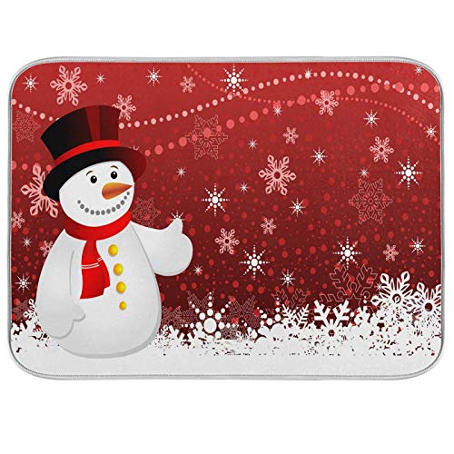 Christmas Snowflakes Snowman