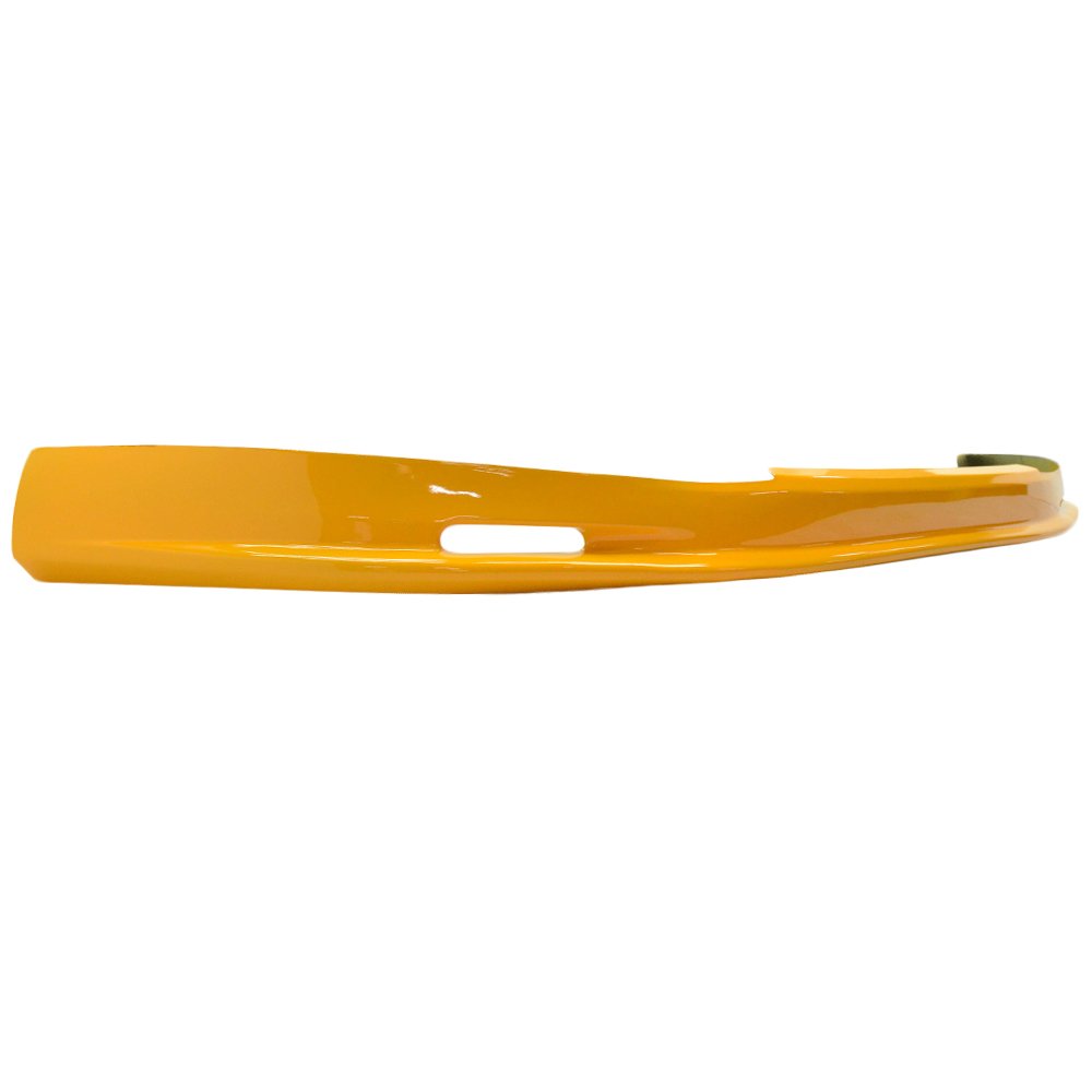 IKON MOTORSPORTS Pre-Painted Orange Front Bumper Lip Spoiler for 1999-2000 Honda Civic - Perfect for Car Enthusiasts & Street Racing Upgrades