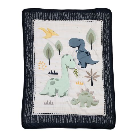 Baby's First 4-Piece Nursery Bedding Set - Soft Blue Crib Bedding for Boys & Girls | Perfect for Newborns, Infants & Toddlers | Nursery Decor & Baby Shower Gift Idea