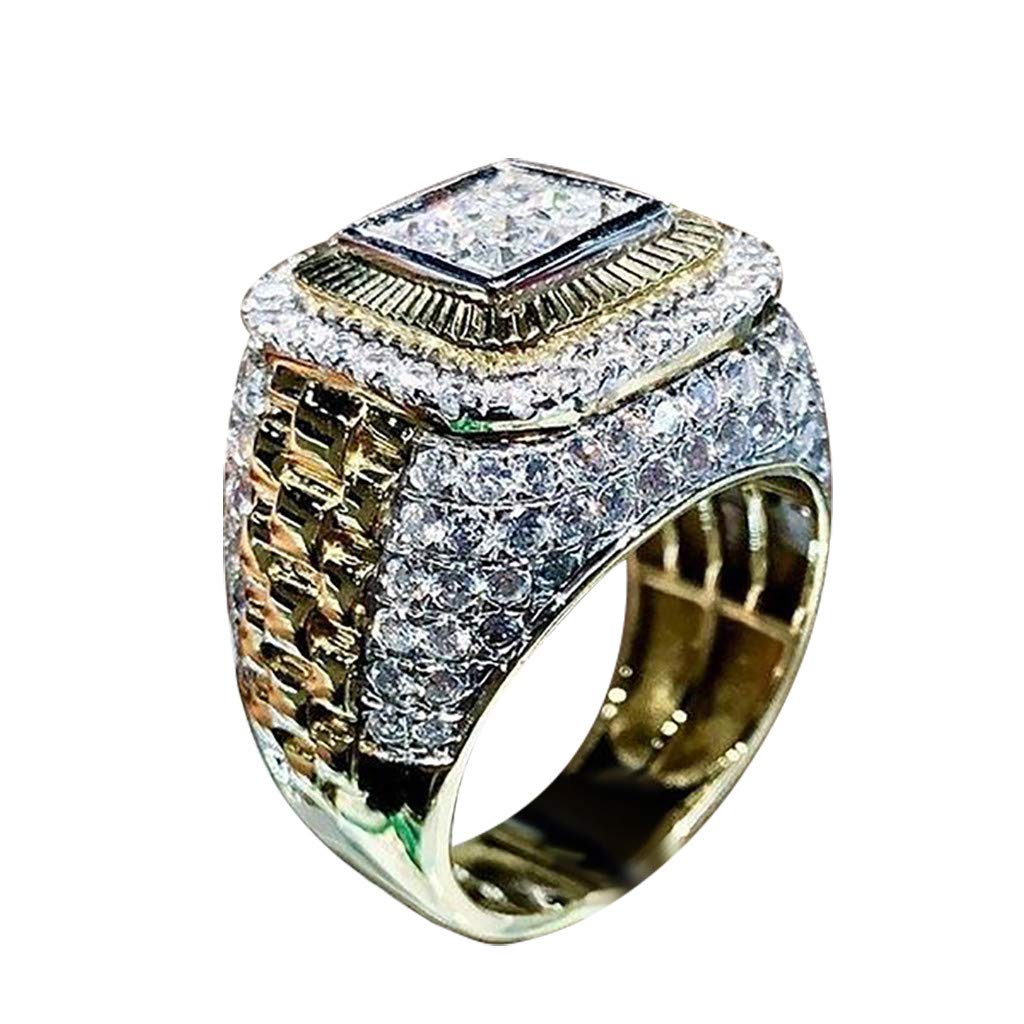 Stylish Men's Adjustable Snake Ring - Fashion Jewelry Gift for Boyfriend, Wedding Band, Size 6-13 - Perfect for Business Events, Date Nights & Special Occasions