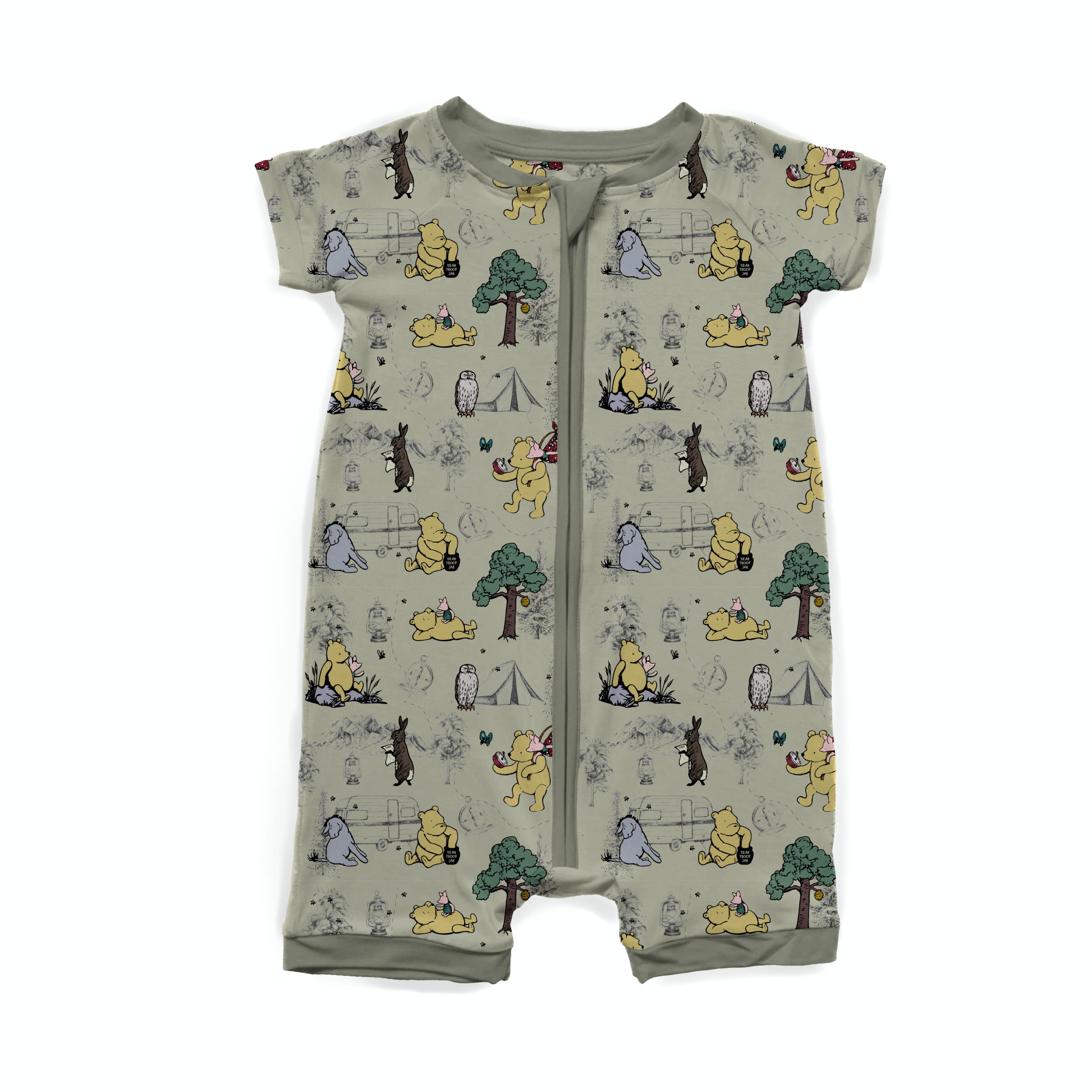 100 Acre Shortie Romper - Soft Cotton Baby Jumpsuit for Girls & Boys | Comfortable & Breathable Playwear for Summer, Outings & Casual Wear