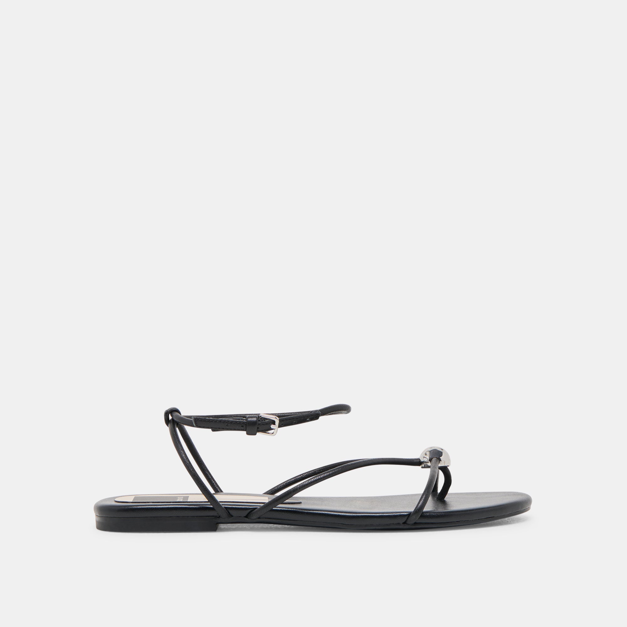 KENLEY Black Leather Sandals for Women - Comfortable & Stylish Summer Shoes for Beach, Walking, and Casual Outfits