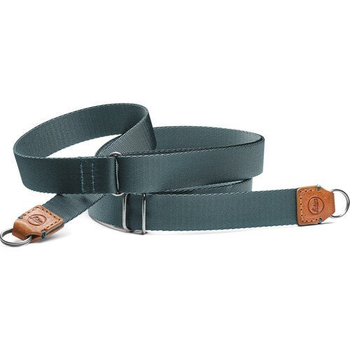 Leica D Lux 8 Camera Strap - Premium Genuine Leather (Cognac & Petrol Colors) - Comfortable & Adjustable for Travel, Street Photography & Everyday Use