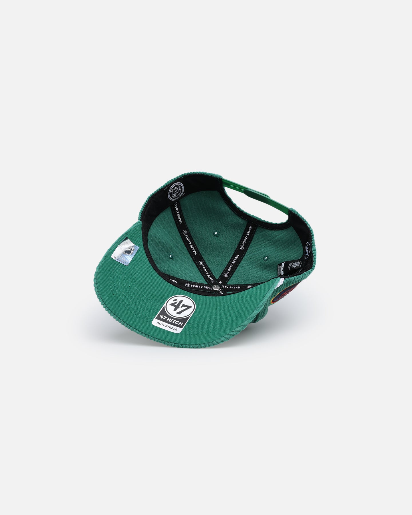 New Jersey Devils 47 Brand Slasher Hitch Snapback Kelly Green Hat - Perfect for Game Day, Sports Events & Casual Wear