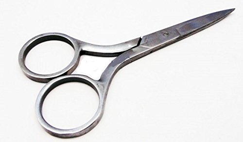 FOK Stainless Steel Mini Scissors - Compact Multi-Purpose Scissors for Men & Women | Perfect for Office, Crafting, Travel & First Aid Kits