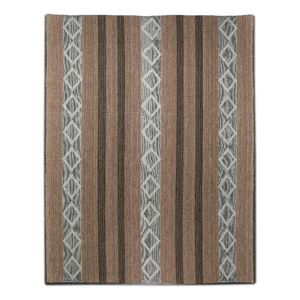 SIMPLIHOME Hart 8x10 Area Rug - Modern Taupe & Black Contemporary Design - Soft Living Room Rug, Cozy Bedroom Carpet, Elegant Dining Room Floor Mat - Perfect for Home Decor, Office Space & Apartment Styling