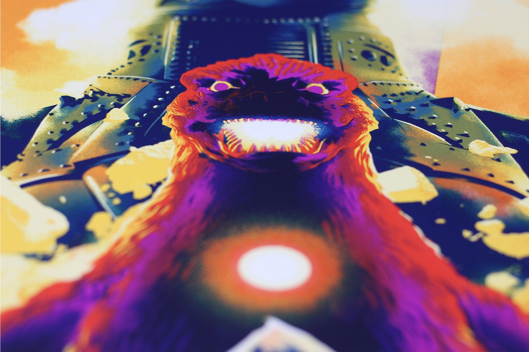 Godzilla Vs. Mechagodzilla Movie Poster - Premium Quality Wall Art for Home Theater, Game Room & Anime Fan Decor