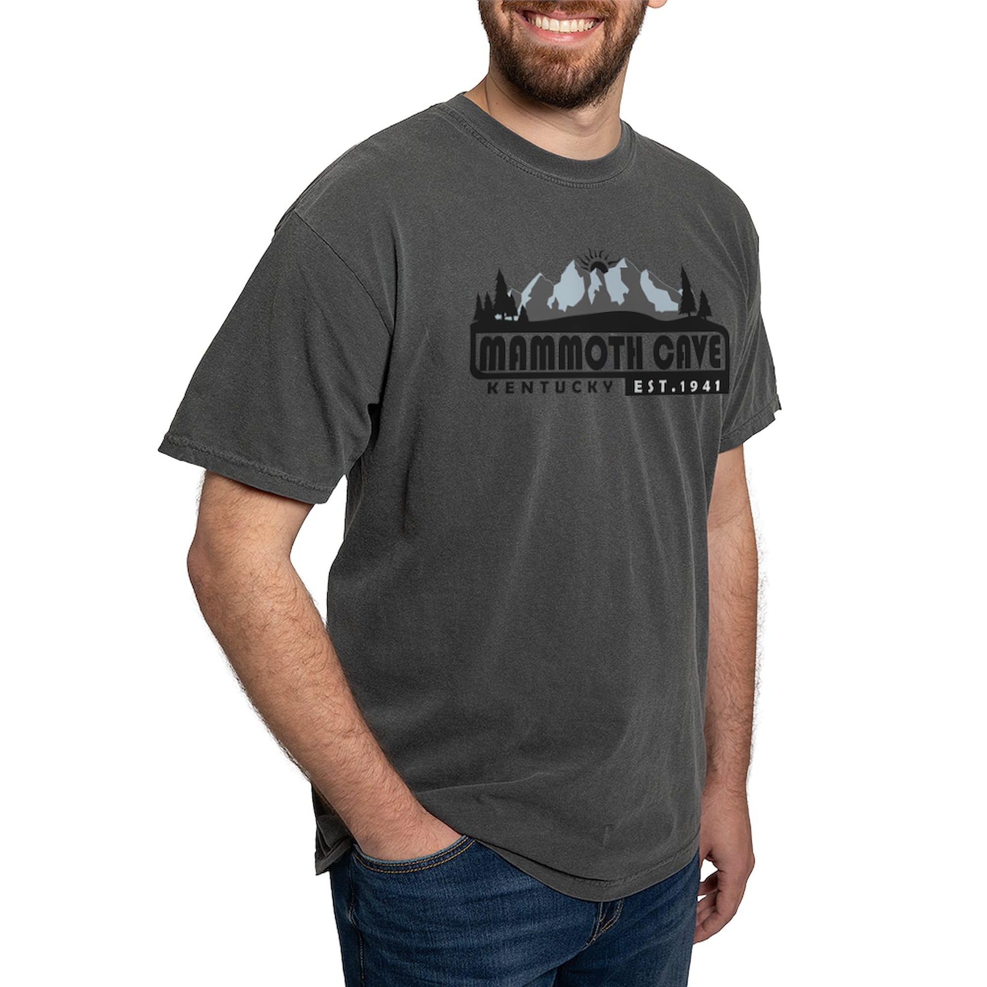 Mammoth Cave Kentucky T-Shirt for Men - Comfort Colors® Soft Cotton Tee - Perfect for Hiking, Travel & National Park Adventures
