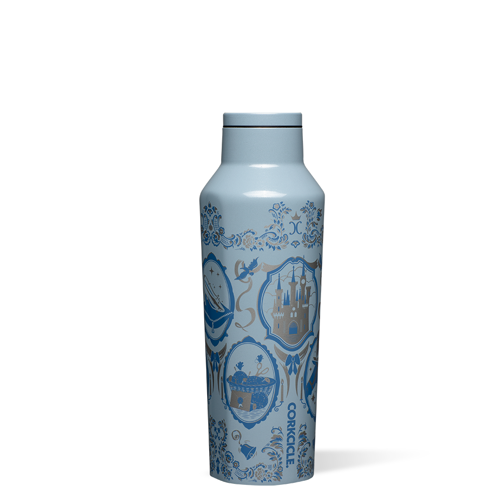 Disney Princess Water Bottle - Insulated Stainless Steel Canteen for Kids with Straw & Handle - BPA Free Leak Proof Sports Bottle for School, Gym & Outdoor Activities