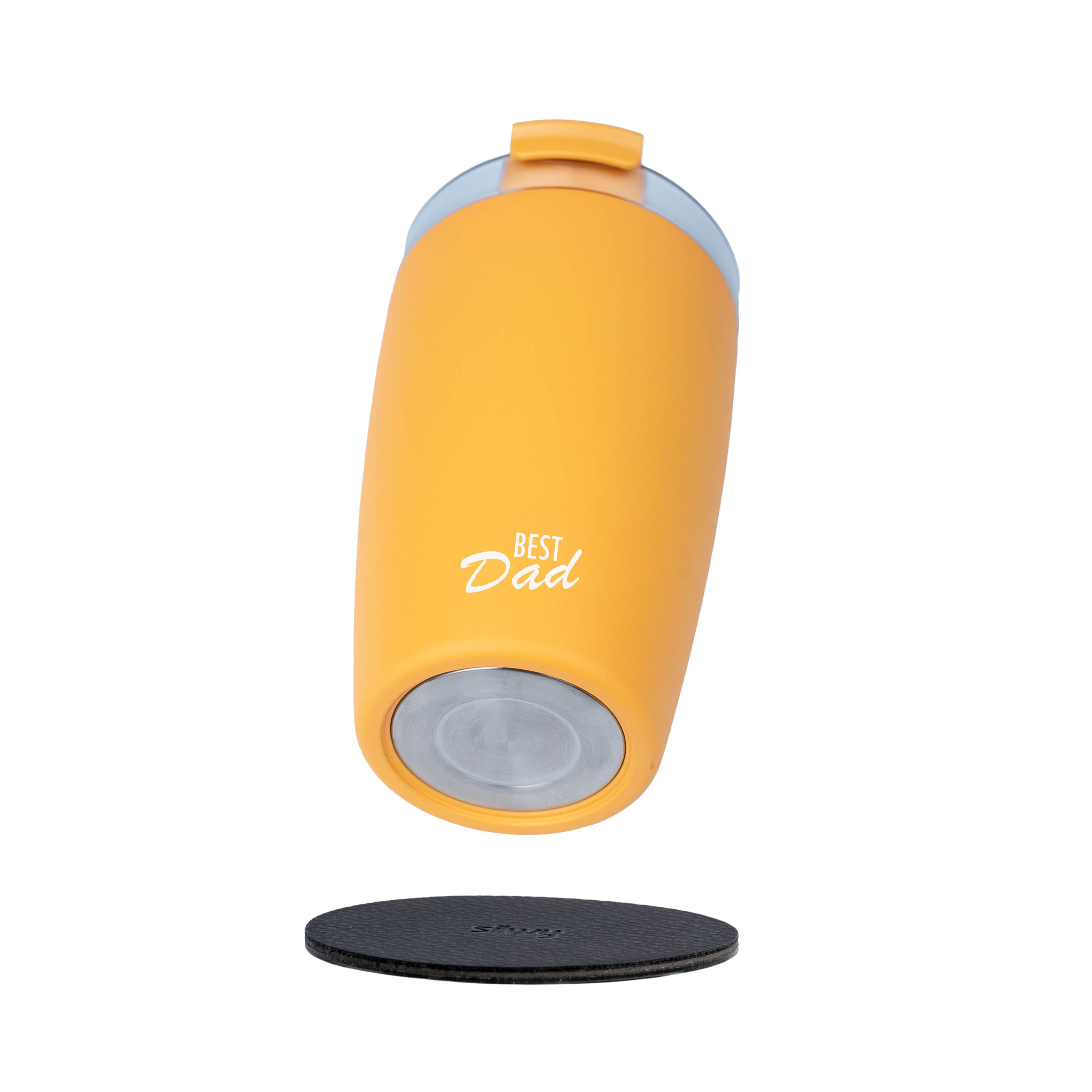 Sunrise Magnetic Travel Mug - Best Insulated Coffee Thermos for Dad - Perfect for Commuting, Camping & Outdoor Adventures