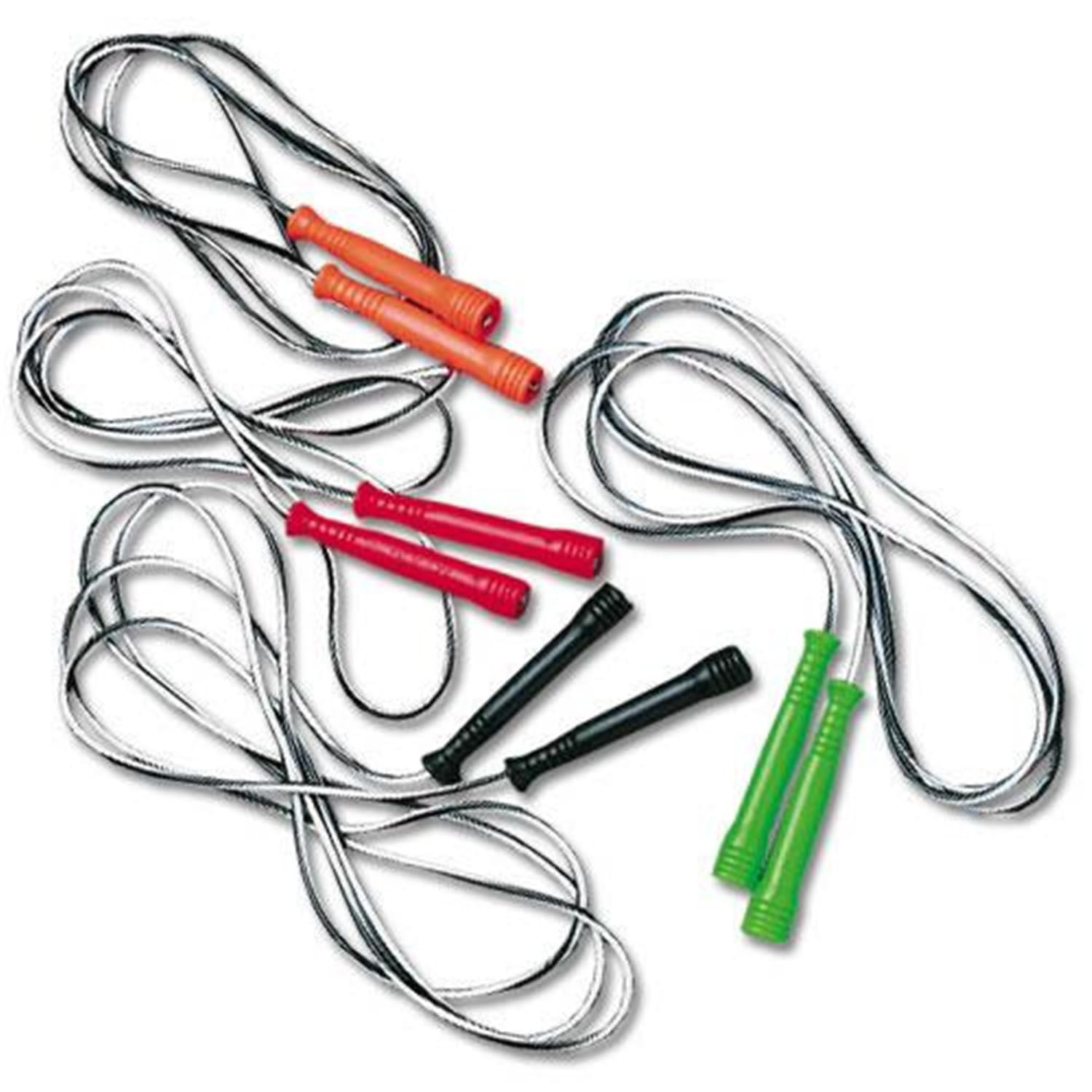 US Games Ex-U-Ropes - Jump Rope for Kids & Adults - Adjustable Skipping Rope for Fitness, Workout, and Fun Outdoor Activities