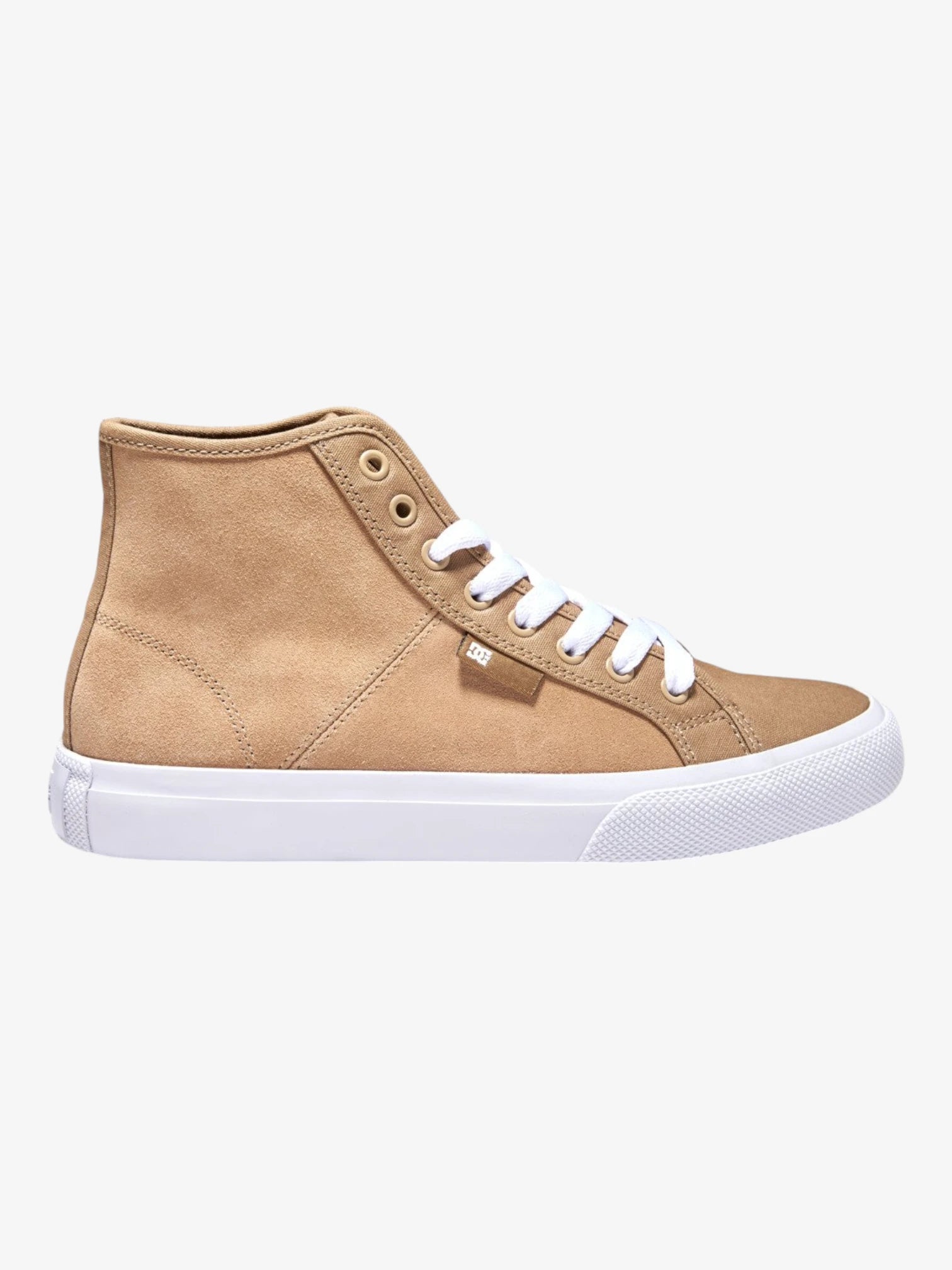 DC Manual Hi SD Women's Brown Skate Shoes - Casual Sneakers for Skateboarding, Streetwear & Everyday Comfort