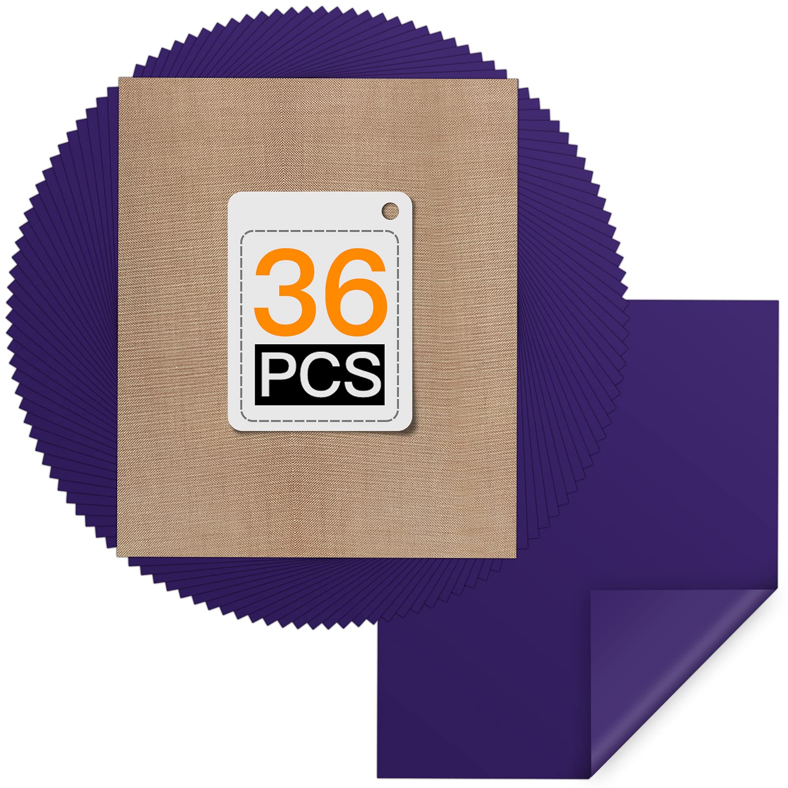 HTVRONT 36 Pack Purple HTV Heat Transfer Vinyl - 12