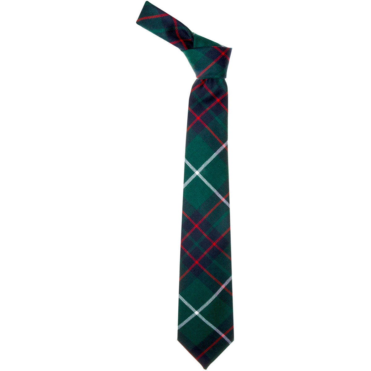 MacIntyre Hunting Modern Tartan Tie - Premium Scottish Wool Necktie for Men | Perfect for Weddings, Business & Formal Occasions