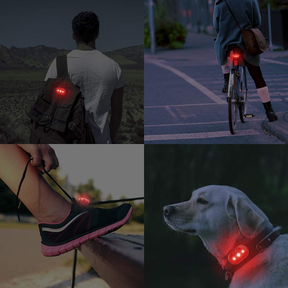 BV Large Bike Saddle Bag with LED Bike Light Set - Waterproof Cycling Accessories for Mountain & Road Bikes - Perfect for Commuting, Night Riding & Outdoor Adventures