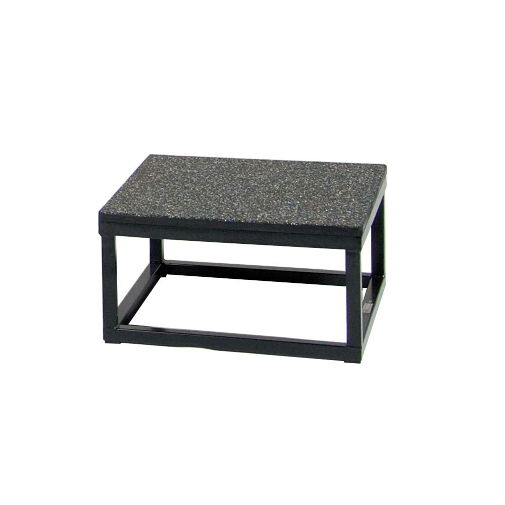 Premium Power-Plyo Box for CrossFit & Home Gym - Heavy Duty Jump Box for Plyometric Training, Agility Drills & Workouts - Sold Individually (Black) - Perfect for HIIT, Cardio & Strength Training Exercises