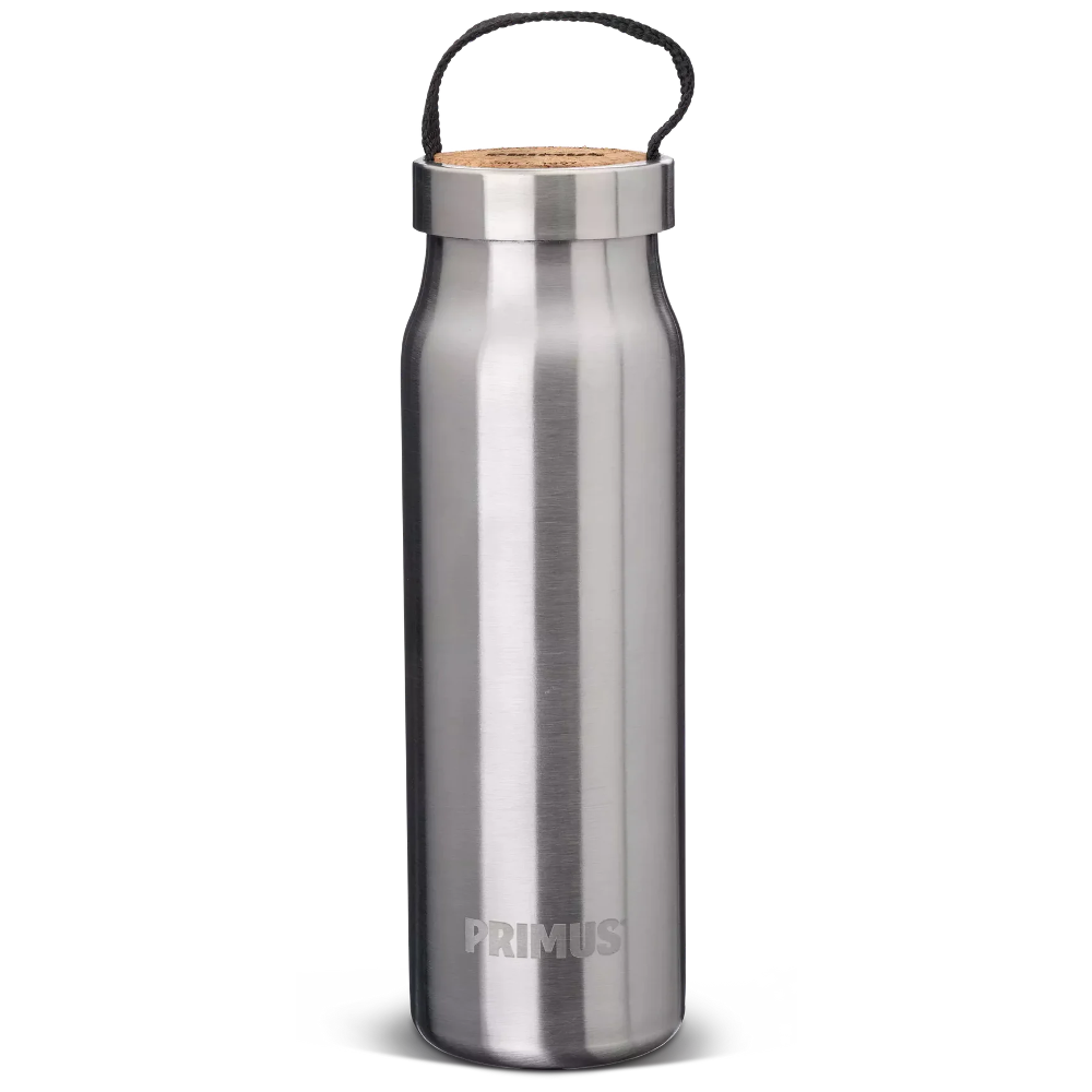 Primus Klunken Vacuum Insulated Stainless Steel Water Bottle - 20oz Leakproof Thermos for Hiking, Camping & Outdoor Adventures
