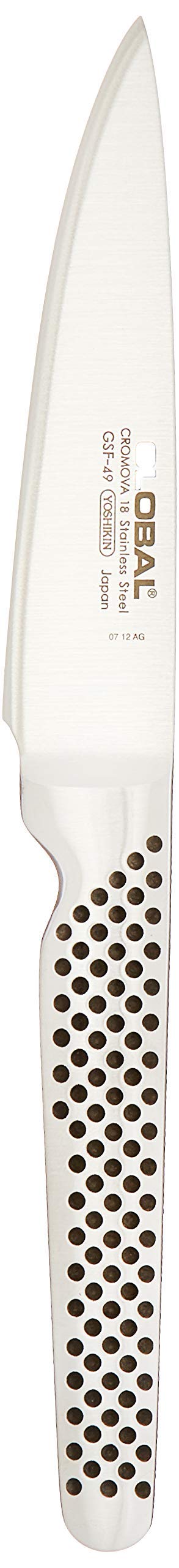 Premium Global Knives Paring Knife - 11cm Long Nose Blade for Precision Slicing, Peeling & Garnishing - Ideal for Chefs, Home Cooks & Fruit/Vegetable Preparation