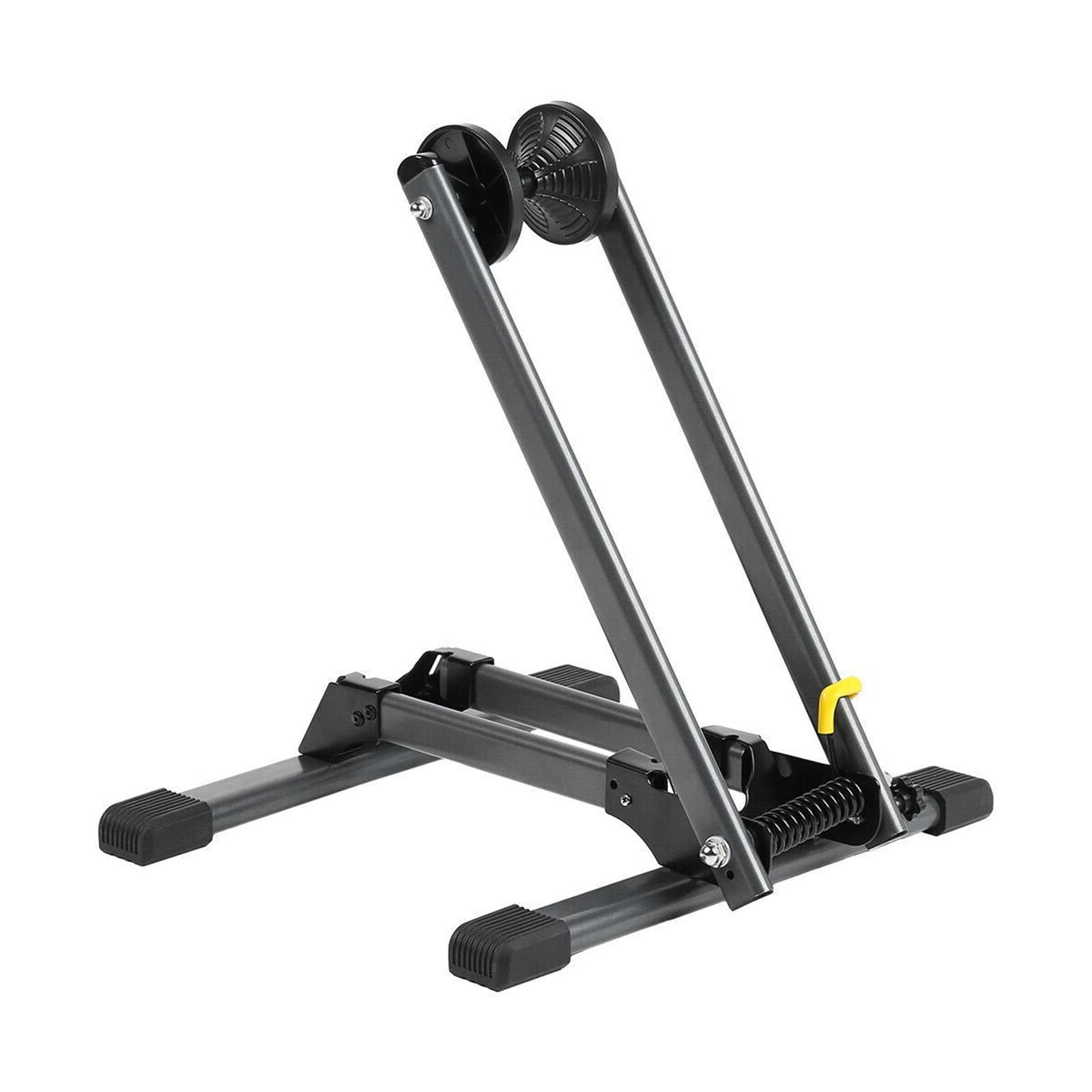 BiYeer Foldable Bike Stand - Portable Bicycle Parking Storage Rack, Heavy Duty Repair Stand for Indoor/Outdoor Use - Perfect for Garage, Workshop & Bike Maintenance