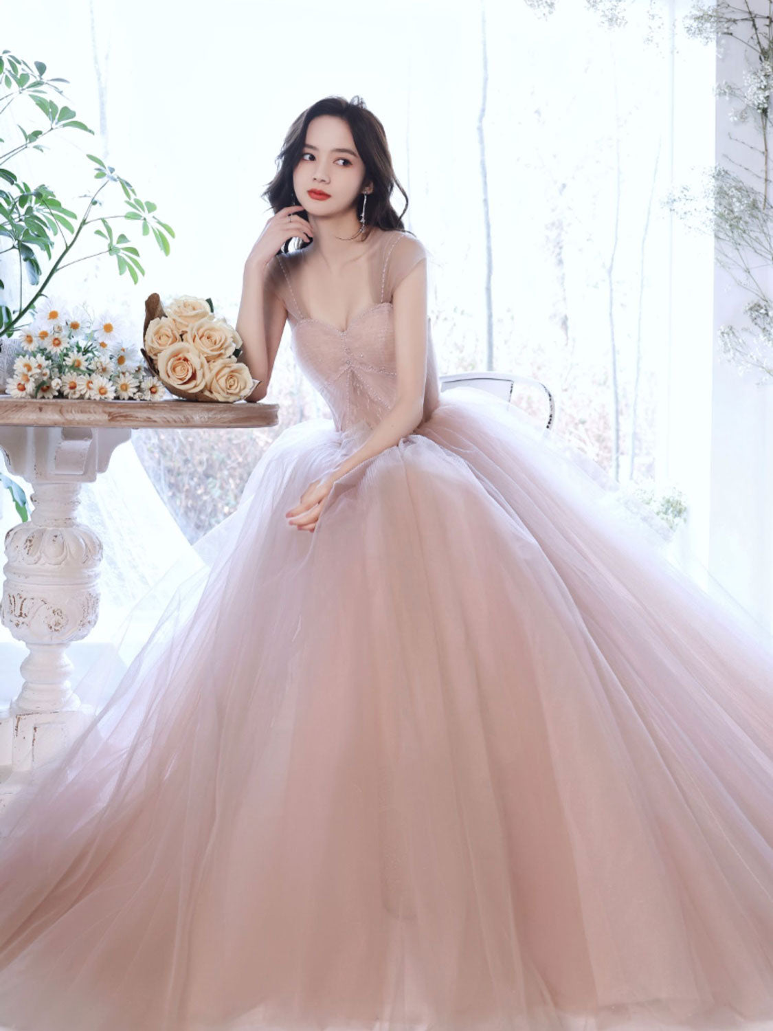 Elegant A-Line Off Shoulder Pink Long Prom Dress with Beading Lace - Perfect for Graduation, Homecoming & Special Occasions