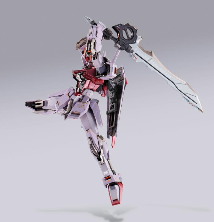 Bandai Metal Build Gundam Seed Strike Rouge Gundam with Grand Slam Sword - Premium Collectible Action Figure for Anime Fans & Model Builders | Perfect for Display, Gifts & Anime Collections