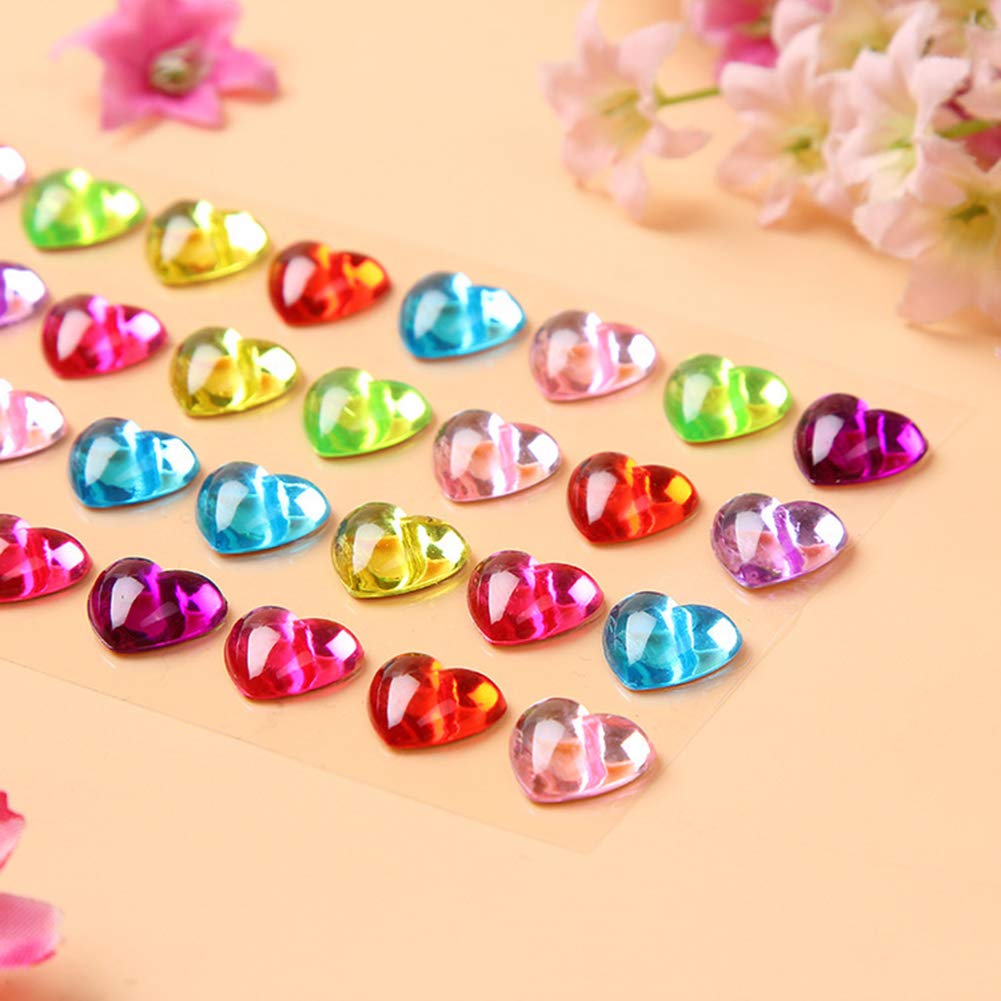 365pcs Self-Adhesive Gem Stickers for Kids Crafts & DIY Projects