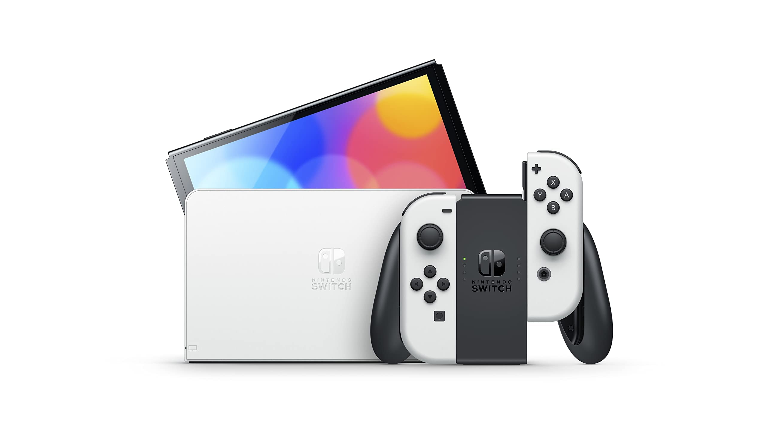 Nintendo Switch OLED Model - White Console with 7