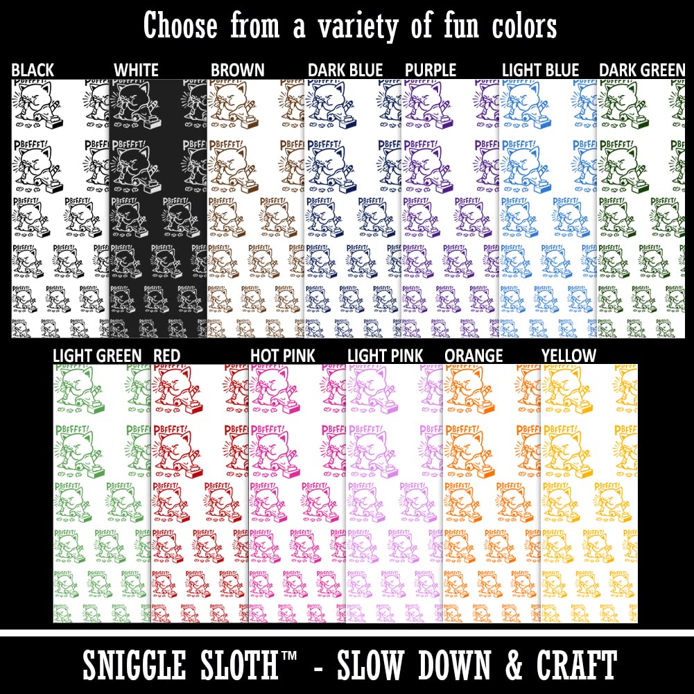 Cute Waterproof Fake Temporary Tattoo for Sick Cat with Runny Nose - Black Body Art Stickers (1 Sheet) - Perfect for Pet Lovers, Halloween Costumes, and Funny Party Accessories