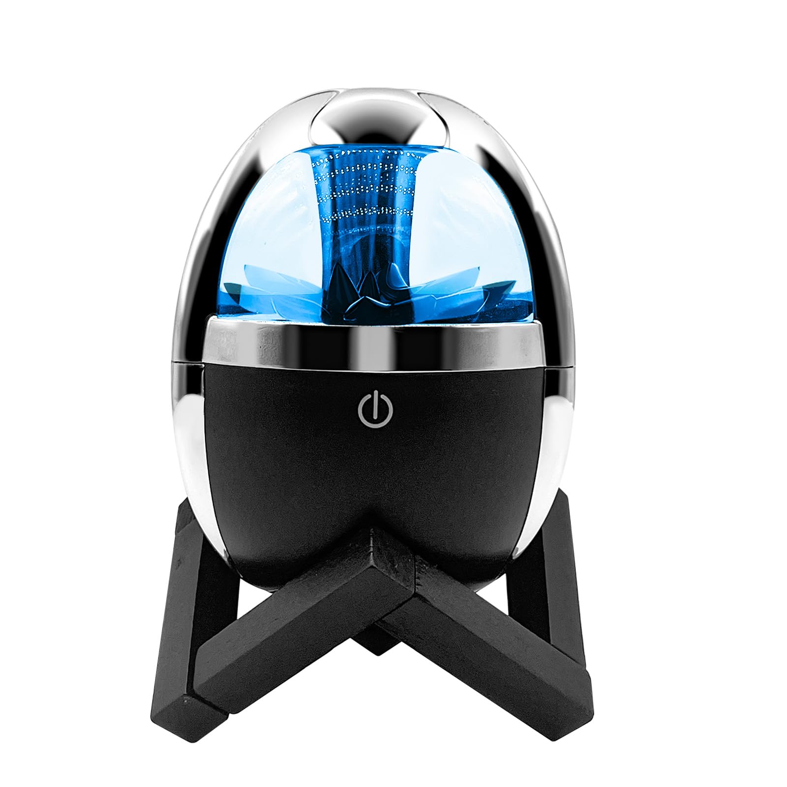 Bluetooth 5.0 Magnetic Ferrofluid Speaker with Dancing Liquid Display - Music Rhythm Visualizer, Cool Desk Decor Lamp & Unique Gift for Men (Home Office, Gaming Setup, Party Entertainment)