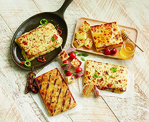 Authentic Italian Baked Bread Cheese with Spices - 3 Pack | Perfect for Snacking, Charcuterie Boards & Wine Pairing