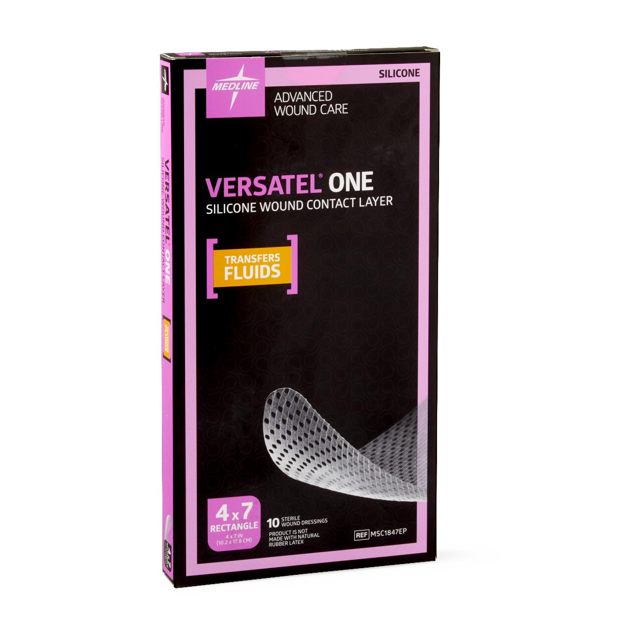 Versatel Contact Layer Dressings for Wound Care | Non-Adhesive Wound Dressing Pads | Ideal for Post-Surgery, Burns & Chronic Wounds | Medical Grade Protection & Comfort