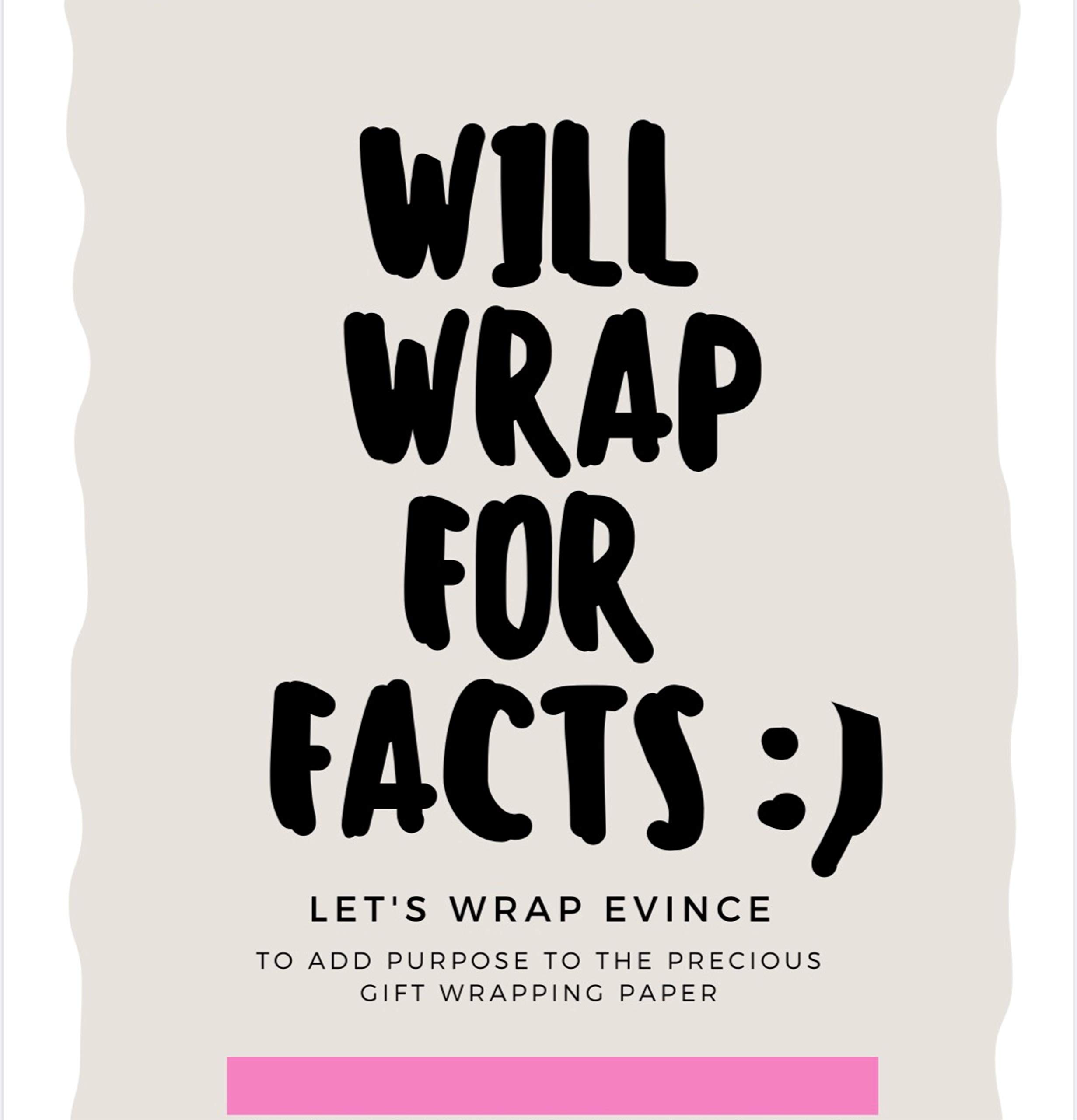 Premium Recyclable Gift Wrapping Paper - 5 Pack Large 28