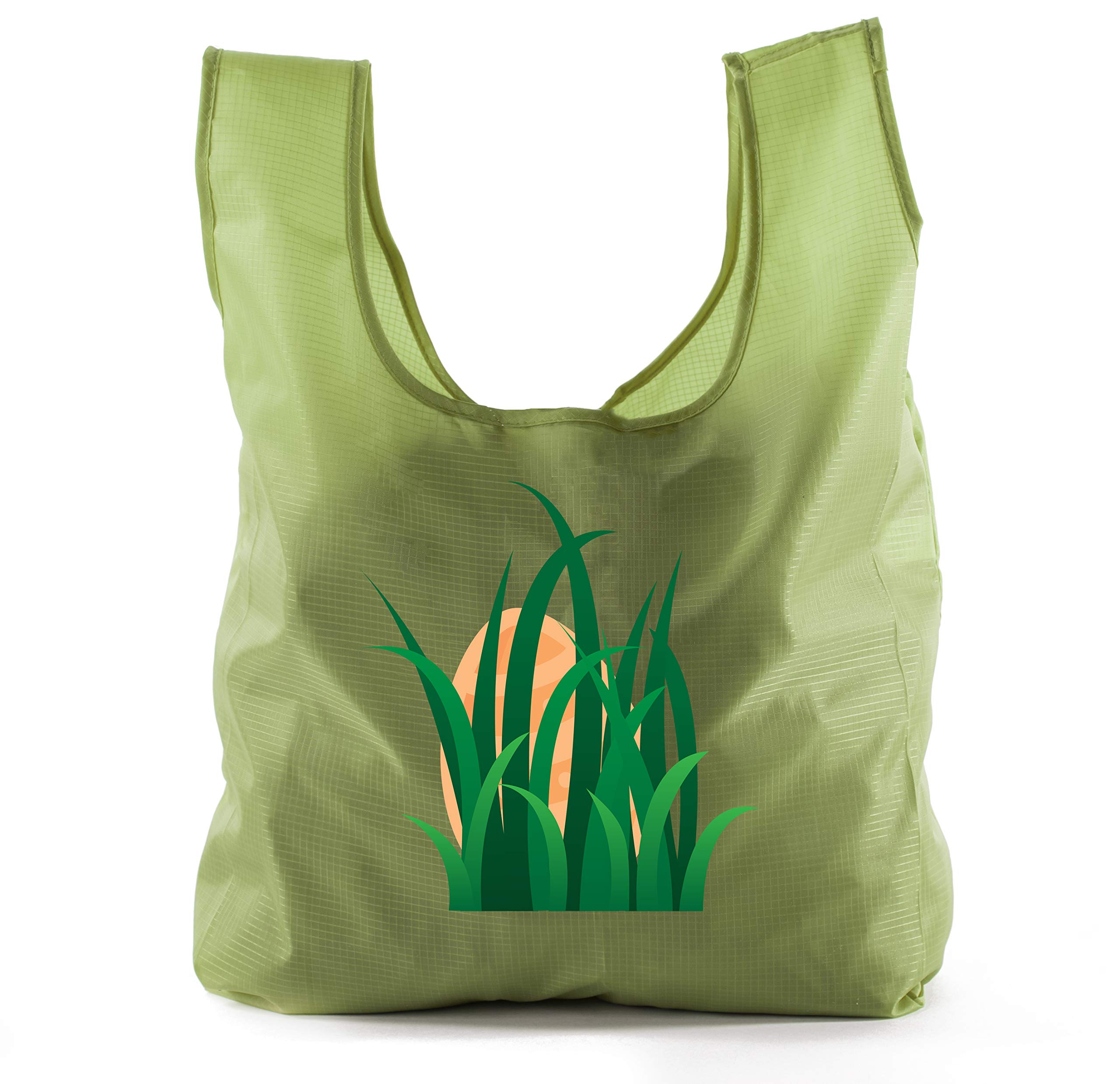 Easter Basket Bags - Bulk Reusable Grocery Tote Bags for Easter Egg Hunt, Party Favors & Spring Celebrations - No Peeking Design - Perfect for Kids Easter Gifts, Egg Hunt Events & Spring Festivities