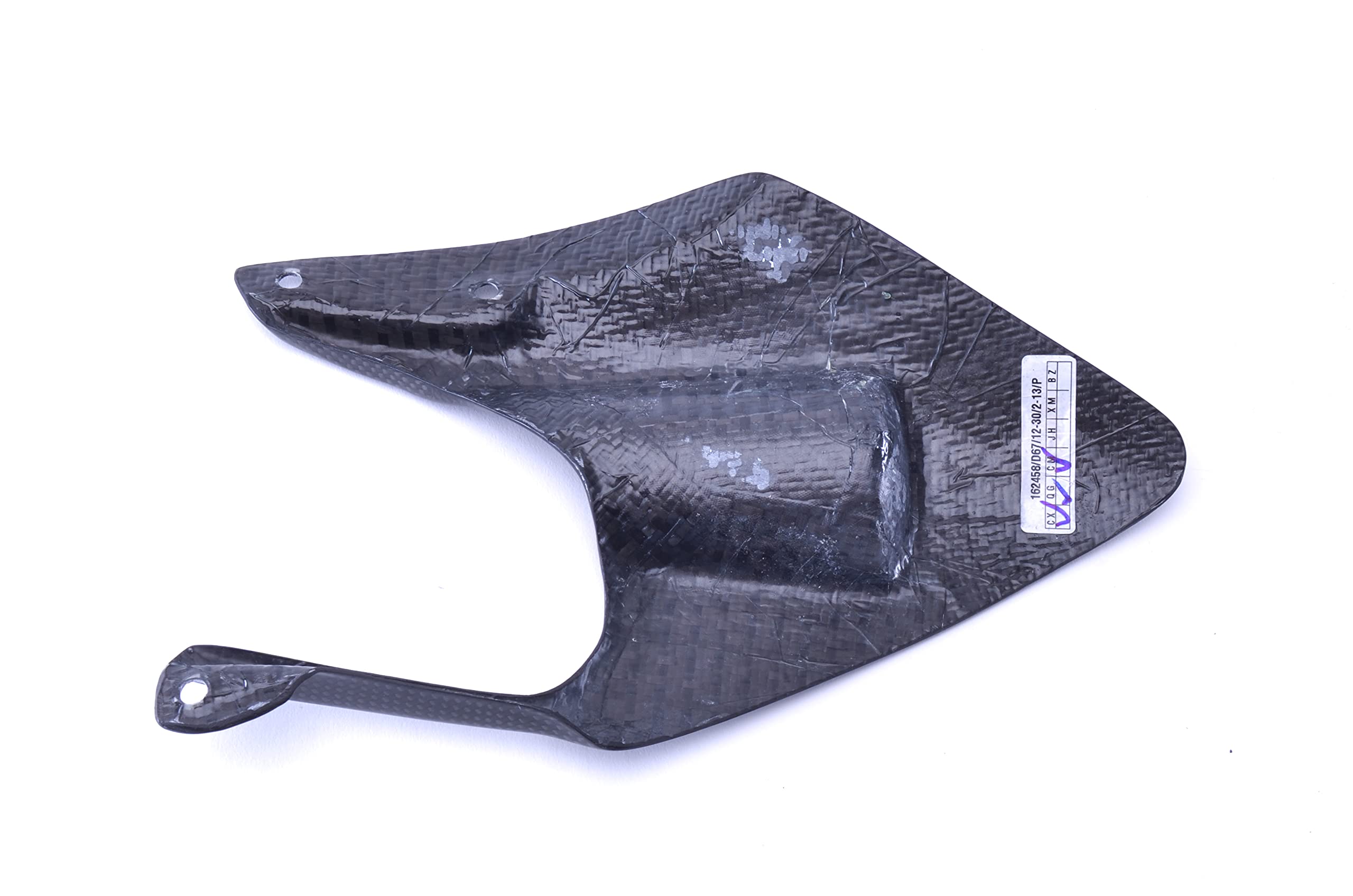 Best Carbon Fiber Rear Fender Hugger Mudguard for Ducati 848 1098 1198 - Durable Motorcycle Protection for Wet & Dry Riding Conditions