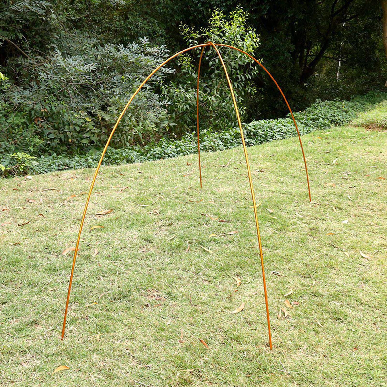 Fiberglass Tent Pole Replacement - Double Folding Support Frame for Camping, Hiking & Awning - Durable Tent Accessories for Outdoor Adventures