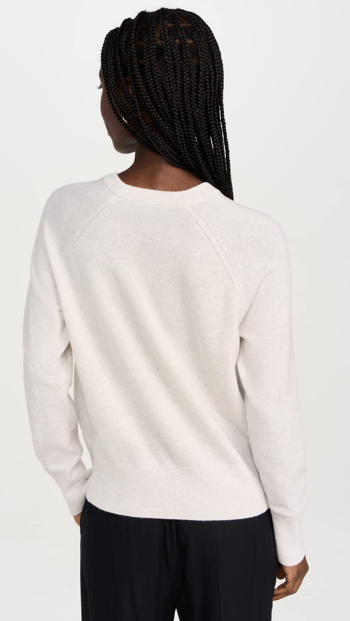 Vince Women's Long Sleeve Sweater - Soft Cashmere Blend Knit Pullover for Fall & Winter | Office Wear, Casual Outfits, Date Night & Holiday Style