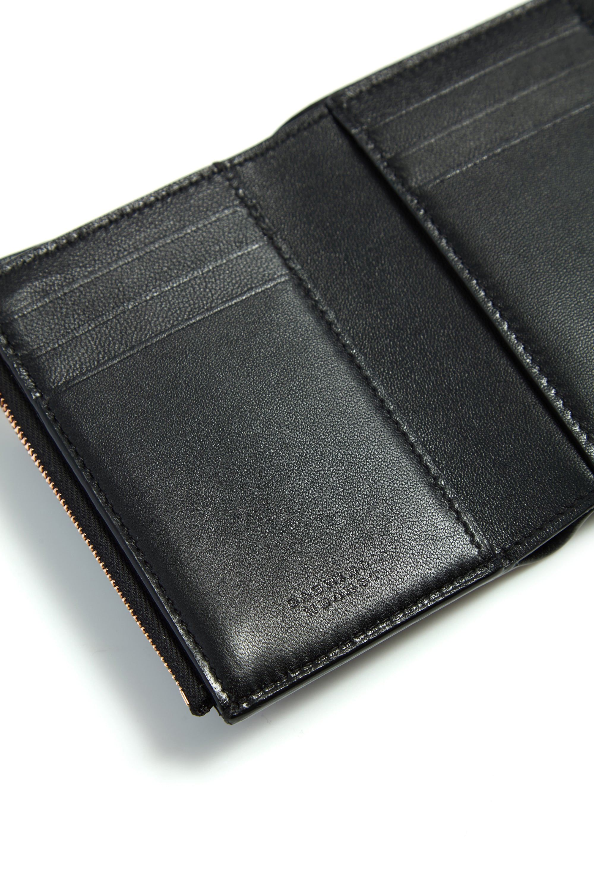 Slim Black Leather Minimalist Wallet for Men - Perfect for Everyday Carry, Travel & Business (Compact Flat RFID Blocking Wallet)