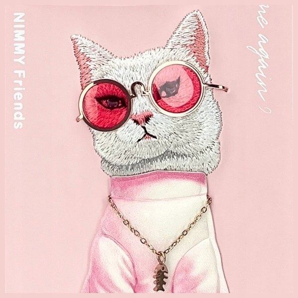 Cool Cat Pattern iPhone 16 Pro Case - Slim Protective Phone Cover for iPhone 16 Pro 6.3