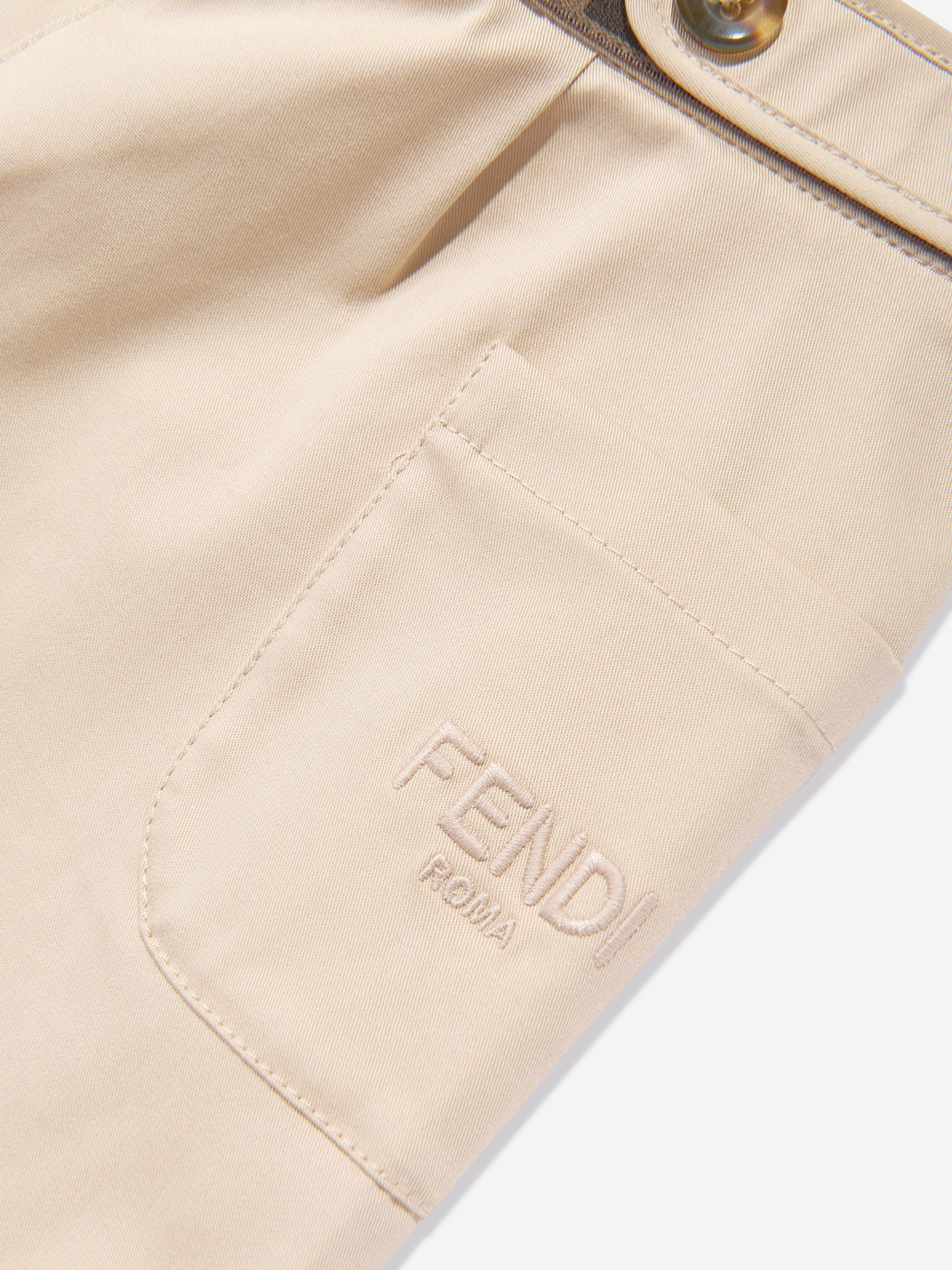 Stylish Beige Stretch Gabardine Pants for Baby Girls - Soft & Comfortable Toddler Pants for Playtime, Daycare & Special Occasions