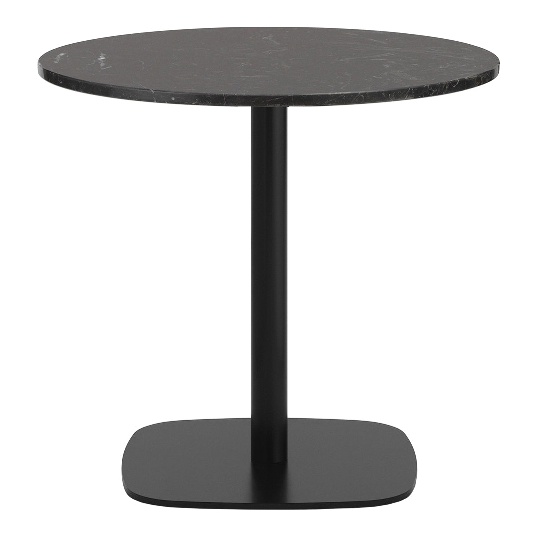 Round Cafe Table - Modern & Durable Indoor/Outdoor Dining Table for Restaurants, Patios & Home Decor