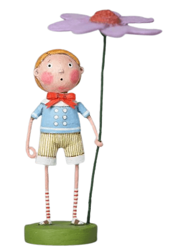 Billy Bloom by Lori Mitchell - Unique Handmade Collectible Doll for Home Decor & Gift Giving | Perfect for Nursery, Kids Room, and Collectors