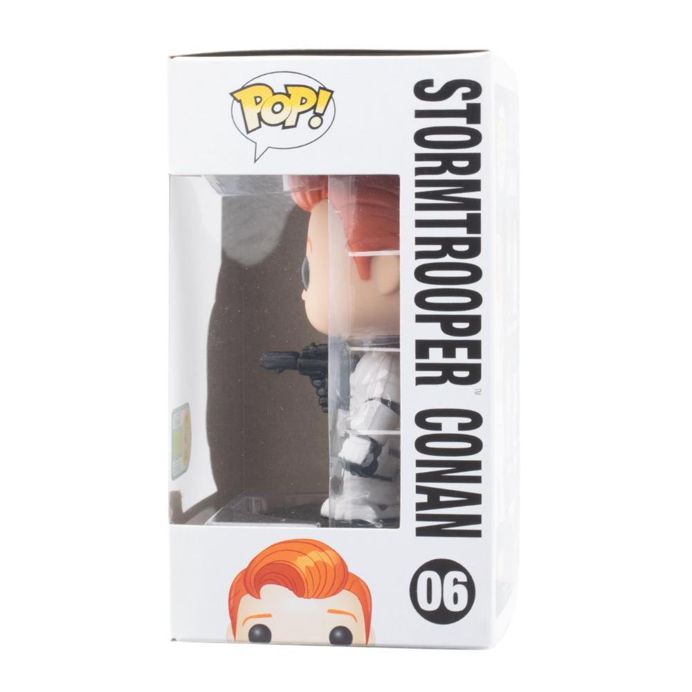 Funko Pop! Star Wars Stormtrooper Conan (Team Coco / The Black Series) SDCC 2016 Exclusive Collectible Figure - Perfect for Star Wars Fans and Comic-Con Collectors