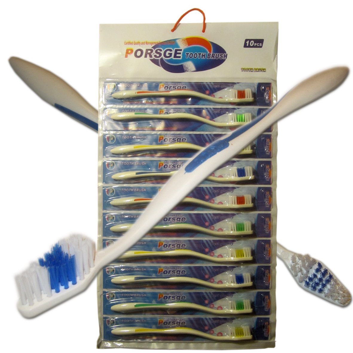 500 Pack Soft Bristle Toothbrushes - Bulk Wholesale Classic Medium Toothbrushes for Home, Travel & Dental Offices | MegaDeal Oral Care Essentials