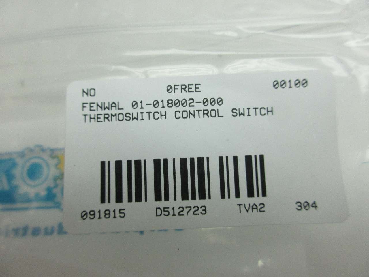 FENWAL 01-018002-000 Thermoswitch Control Switch 120/240V AC 10A AMP D512723 - HVAC System, Industrial Equipment & Appliance Temperature Control