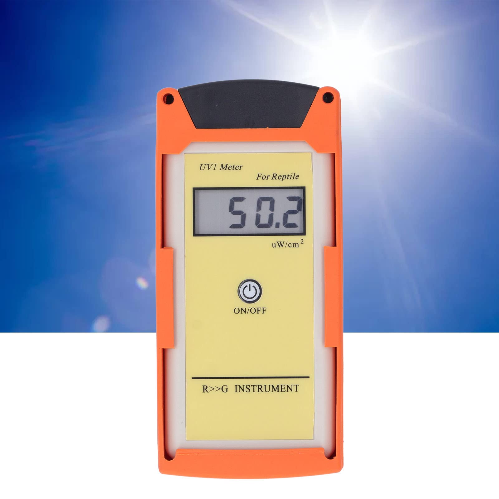 High Accuracy Digital UV Index Meter with LCD Display - Portable UVI Tester for Sun Protection, Outdoor Activities & Skin Care - Solar Ultraviolet Detector for Beach, Hiking, Gardening & Sun Safety