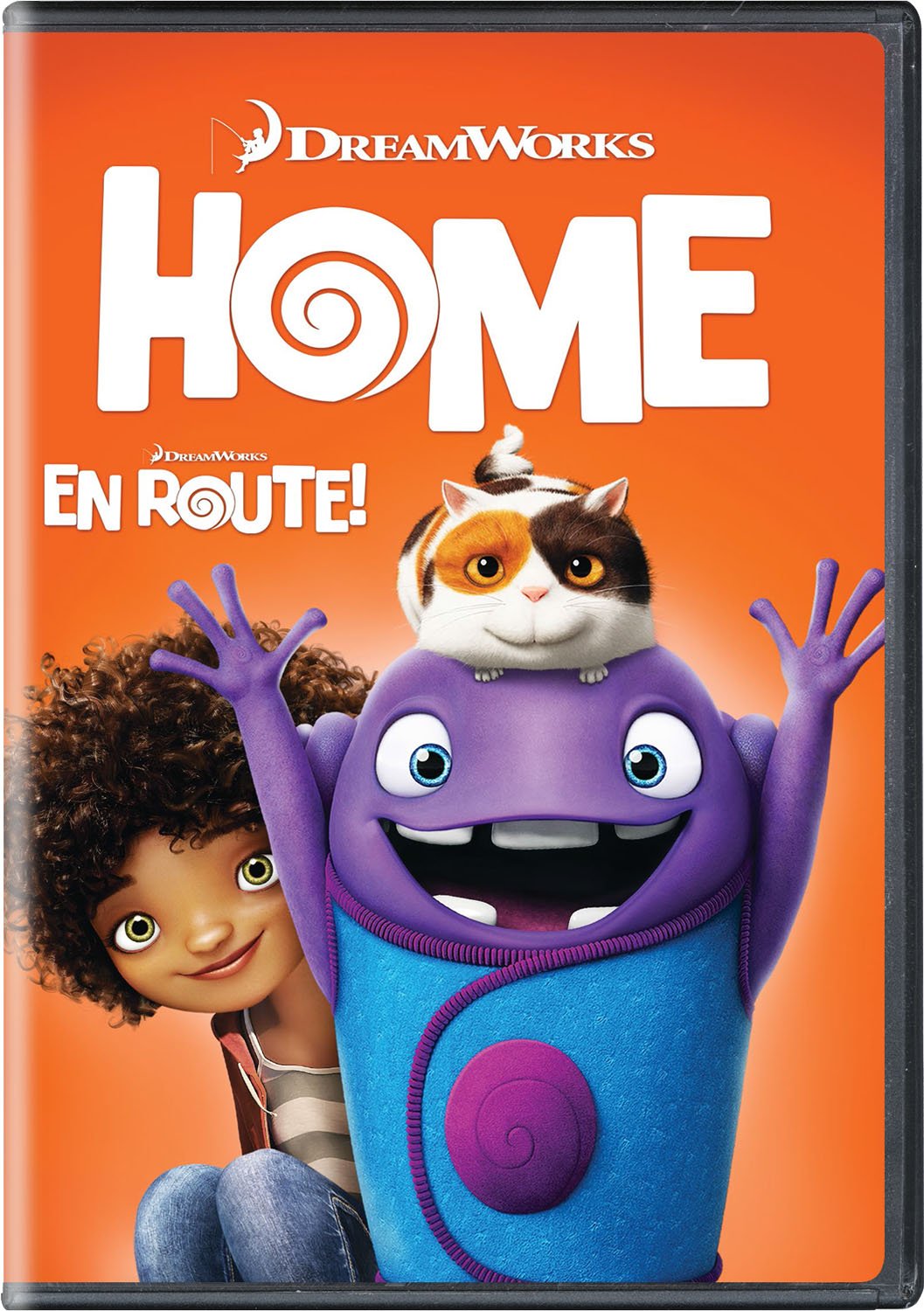 Home (2015) - Family Movie Night DVD | Animated Comedy Adventure Film for Kids & Adults | Perfect for Birthday Parties & Weekend Entertainment