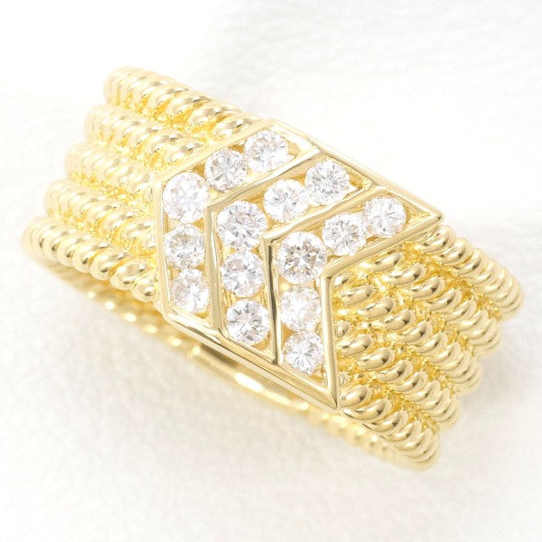 18K Yellow Gold Diamond Ring for Women - Elegant Solitaire Engagement & Wedding Band - Perfect for Proposals, Anniversaries, and Special Occasions